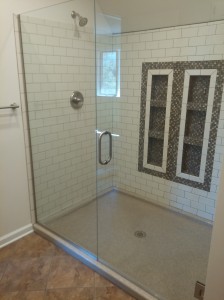 walk-in bathroom shower