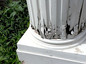 Rotted Structural Pillar